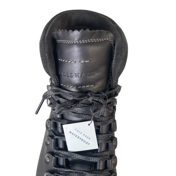 Cole Haan ZeroGrand Hiker Boot Black Leather Style C30403 Mens Size 8.5 … - Picture 7 of 10